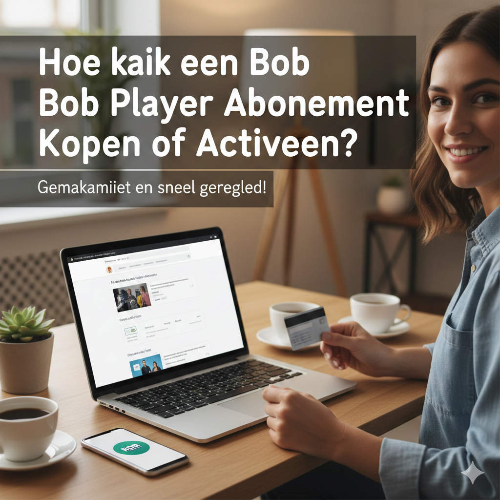 Hoe kan ik een Bob Player Abonnement Kopen of Activeren